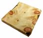 Preview: Schalenrohling Zirbenholz / Arve 300x300x40mm