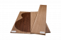 Preview: Back & Sides Walnut, European, figured, Classic Size, Unique Piece #024