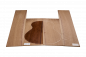 Preview: Back & Sides Walnut, European, figured, Western Size, Unique Piece #025