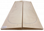 Preview: Set Back, Sides and Neck plank Curly Maple for Cello Unique Piece #018