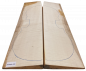 Preview: Set Back, Sides and Neck plank Curly Maple for Cello Unique Piece #020