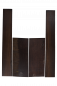 Preview: Back & Sides African Blackwood (Grenadill) Western Size Unique Piece #035