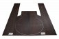 Preview: Back & Sides African Blackwood (Grenadill) Western Size Unique Piece #039
