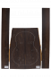Preview: Back & Sides African Blackwood (Grenadill) Classic Size Unique Piece #043