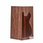 Preview: Top Mexican Rosewood flamed, 2-pcs. 9mm,  Unique-Piece #025
