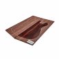 Preview: Top Mexican Rosewood flamed, 2-pcs. 9mm,  Unique-Piece #025