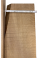 Preview: Body Ahorn leicht geriegelt, 2-tlg. bookmatched, Explorer, Caramel, Einzelstück #047