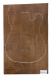 Preview: Body Sycamore / Europ. Curly Maple 1-pc., Choco, Unique Piece #052