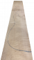 Preview: Body Ahorn leicht geriegelt A, 2-tlg., grainmatched, Einzelstück #059