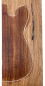 Preview: Body Swamp Ash, 2-pcs. grainmatched, Choco, LD, Unique Piece #209