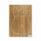 Preview: Body Paulownia, 1-pc. for Guitar,  Unique Piece #059