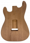 Preview: Body Mahagony, 2-pcs., Strat, Unique Piece #005