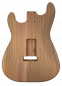 Preview: Body Western Red Cedar, 1-pc., Strat, Unique piece #004