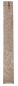 Preview: Fretboard Bird's Eye Maple white 720x83x9mm Unique Piece #007