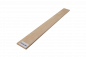 Preview: Griffbrett Esche leicht geflammt 730x74x10mm Einzelstück #001