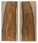 Preview: Top Koa Afrikanisch leicht geflammt AA m. Splint, 2-tlg. 22mm