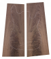 Preview: Top Nussbaum, amerik. gut strukturiert AA, 2-pcs. 8mm