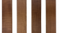 Preview: Griffbrett Ahorn, europ., AA geflammt, Rift, Schoko, 510mm