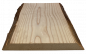 Preview: Schalenrohling Redwood/ Mammutbaum Splint  250x250x50mm