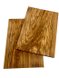 Preview: Olive wood olive set of 2 cutting boards planks 32 x 22/17 x 2.5cm