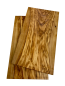 Preview: Olive wood olive set of 2 cutting boards planks 32 x 22/17 x 2.5cm