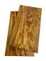 Preview: Olive wood olive set of 2 cutting boards planks 32 x 22/17 x 2.5cm