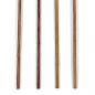 Preview: Binding Wood Granadillo / Caribbean Rosewood, 1 set = 4 pcs. 820x3x6mm