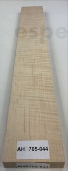 Neck Curly American Maple 4A720x105x30mm Unique Piece #044