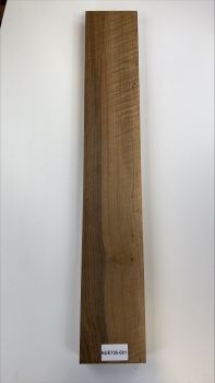 Neck Walnut europ., Unique Piece #001 curly 880 x 143 x 45mm
