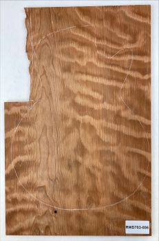 Top Redwood AAA, 1-pc. 9 mm Unique Piece #006