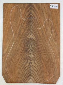 Preview: Top African Koa, 7mm, 2-pcs. Unique Piece #033