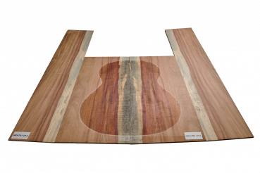 Preview: Boden & Zargen Karib. Palisander, Western - FSC®100% Einzelstück #014