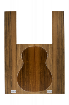 Preview: Back & Sides Ovangkol AA, Western Size, FSC®100%, Unique Piece #014