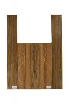 Back & Sides Ovangkol AA, Western Size, FSC®100%, Unique Piece #018