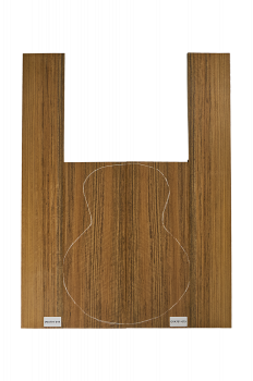 Boden & Zargen Ovangkol AA, Western Model, FSC®100%, Einzelstück #019