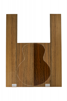 Preview: Boden & Zargen Ovangkol AA, Western Model, FSC®100%, Einzelstück #019