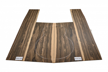 Preview: Back & Sides Zirikote OM-Model, Unique Piece #039