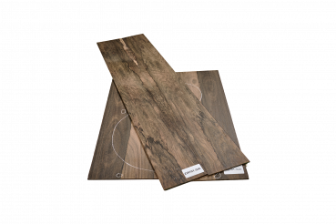 Preview: Back & Sides Zirikote Classic Size Unique Piece #046