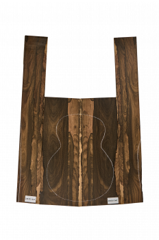 Back & Sides Zirikote Classic Size Unique Piece #047