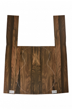 Back & Sides Zirikote Western Size Unique Piece #050