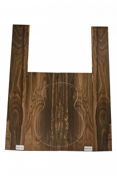 Back & Sides Zirikote Western Size Unique Piece #051