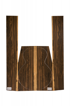 Back & Sides Zirikote Western Size Unique Piece #058