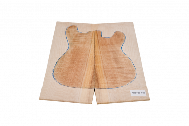 Preview: Top Ahorn, Curly American Maple 2-tlg 7 mm Einzelstück #005