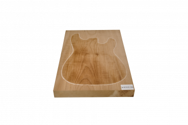 Preview: Body Ahorn leicht geriegelt A, 1-tlg., Caramel, Einzelstück #046