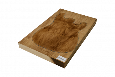 Preview: Body Ahorn leicht geriegelt A, 1-tlg., Caramel, Einzelstück #049