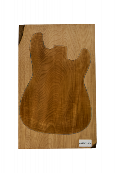 Preview: Body Ahorn leicht geriegelt A, 1-tlg., Caramel, Einzelstück #050