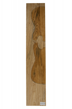 Preview: Body Swamp Ash, 2-pcs. grainma., Caramel, MD, Unique Piece #200