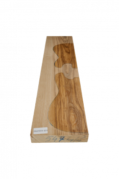 Preview: Body Swamp Ash, 2-pcs. grainmatched, MD, Unique Piece #201