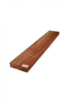 Preview: Body Padouk red, 2-pcs., grainmatched, Unique Piece #008