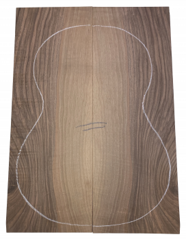 Preview: Back & Sides Walnut, Europ., AA Premium, Classic